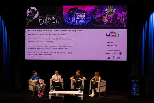 Event: BAFTA Young Game Designers Showcase & Open DayDate: Sunday 2 July 2023Venue: BAFTA, 195 Piccadilly, London, U.K.-Area: Session 2: Game Making
