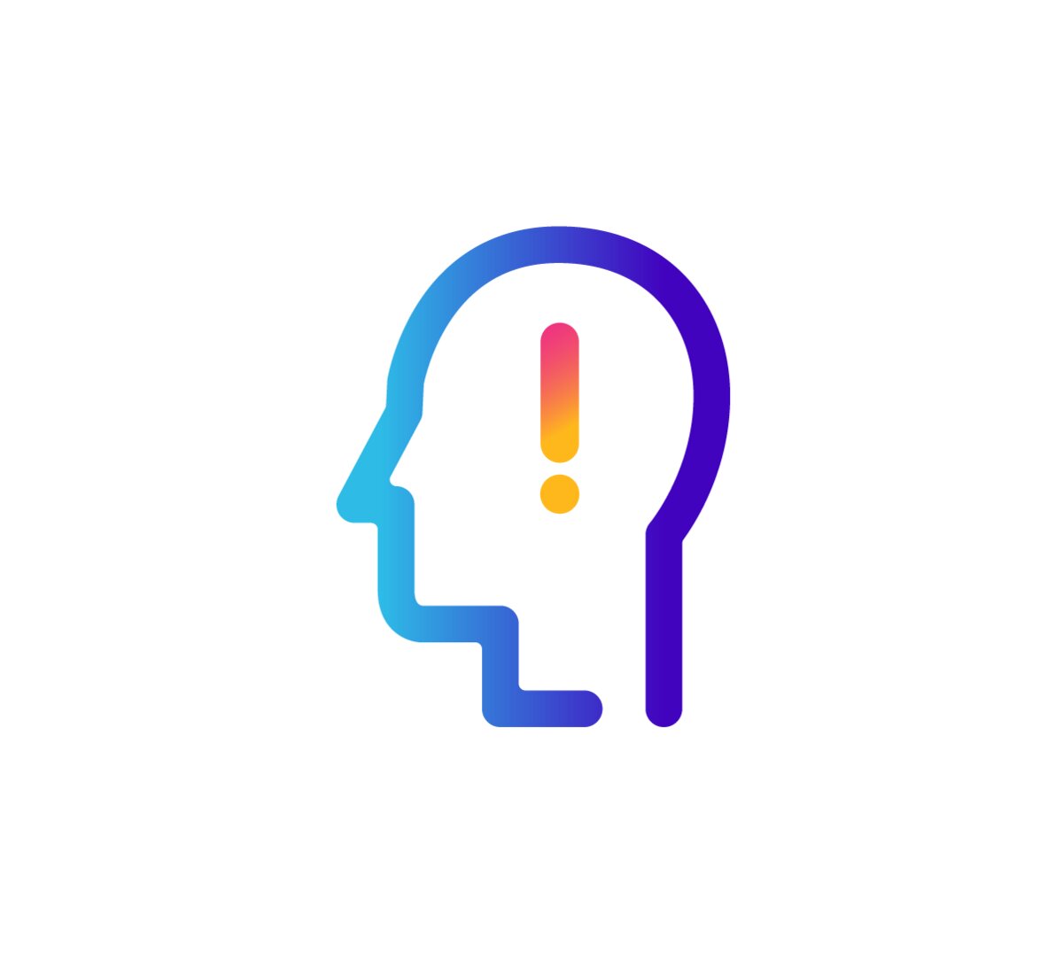 Stress and anxiety icon
